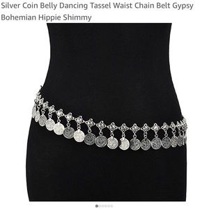 Sexy Boho/gypsy coins waist chain